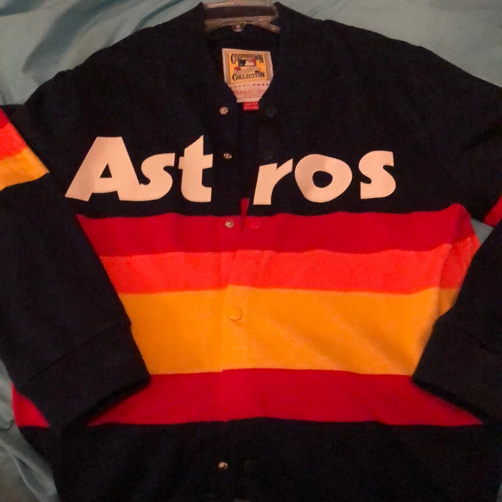 Astros Rainbow “Kate Upton” style sweater